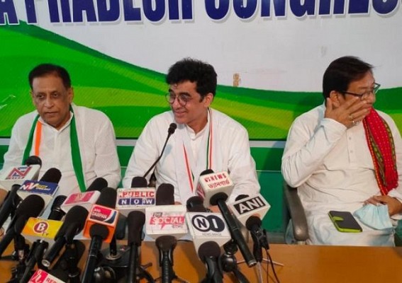 'TMC is Outsider Party for Tripura and BJP, Communist are already Non-Entities' : Says Congress 